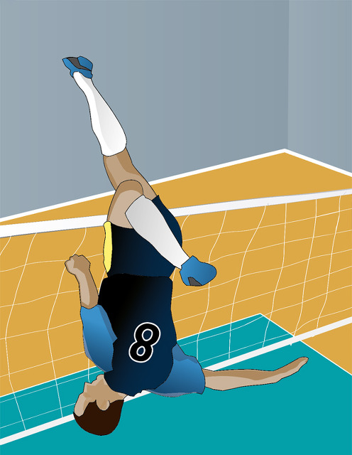 전용 공을 사용하여 발로만 볼을 차 네트 너머 상대편 구역으로 공을 넘기며 점수를 얻는 경기이다. / ⓒ 대한체육회