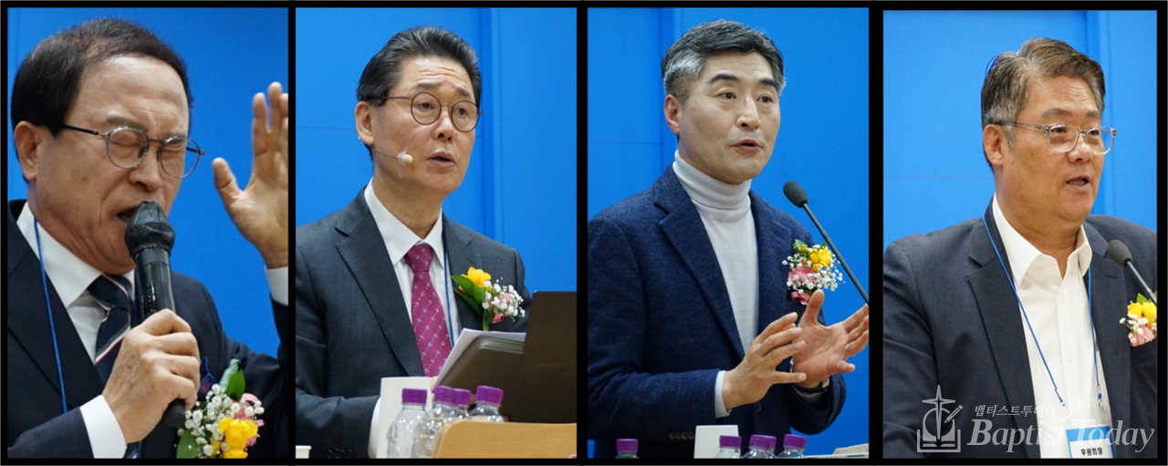         1강 최인수 목사                       2강 이  욥 목사                             3강 김인환 목사                       4강 최보용 목사